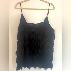 H&M fringe tank top NEVER WORN
